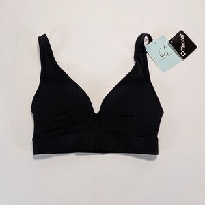 Little Bra Company Jamie Petite Wire-free Lightweight Push-up Deep Plunge Bra